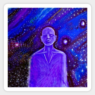 The Cosmic Man Sticker